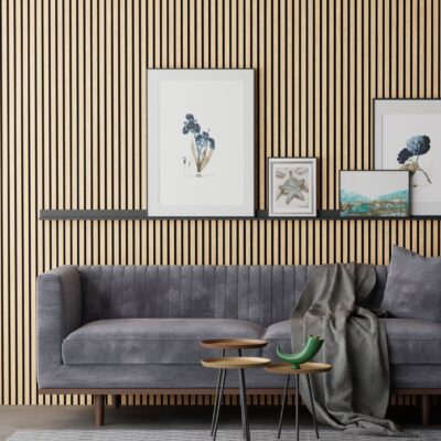 Natural Oak Wood Panel